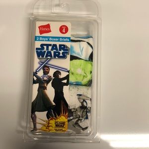 Hanes Star Wars,Clone Wars.boys’ Boxer Briefs